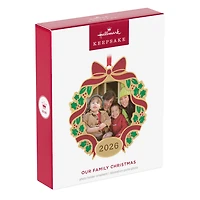 Our Family Christmas 2026 Photo Frame Metal Ornament for only USD 24.99 | Hallmark