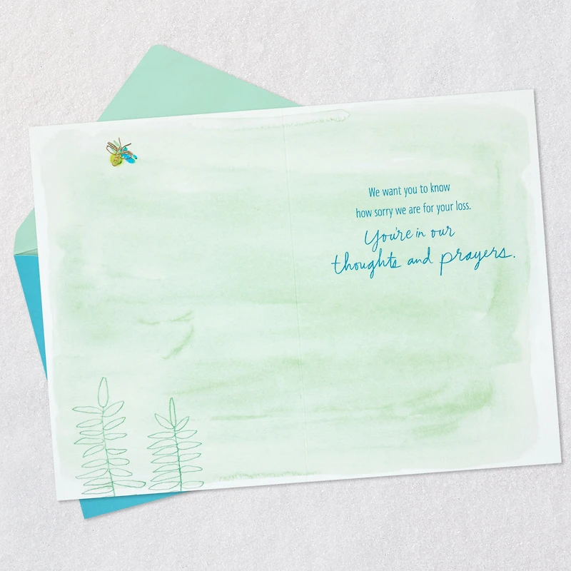 You're in Our Thoughts and Prayers Sympathy Card From Us for only USD 4.99 | Hallmark