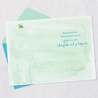 You're in Our Thoughts and Prayers Sympathy Card From Us for only USD 4.99 | Hallmark