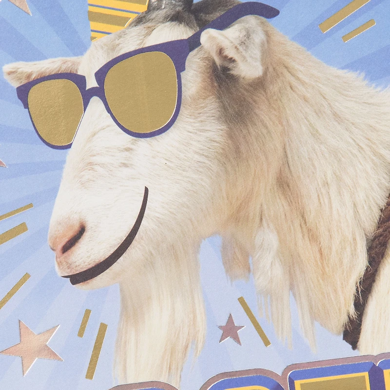 G.O.A.T. Funny Birthday Card for only USD 3.99 | Hallmark