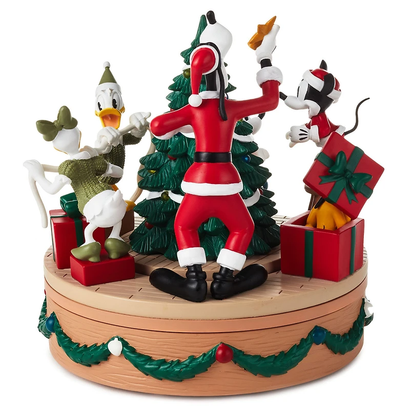 Disney Mickey Mouse and Friends Christmas Musical Figurine With Light and Motion for only USD 164.99 | Hallmark