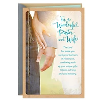 You're Great Partners in His Service Clergy Appreciation Card for Pastor and Wife for only USD 3.99 | Hallmark