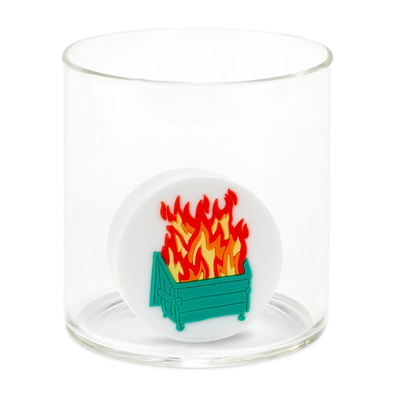 Charmers Dumpster Fire Funny Silicone Charm, 1.75" H for only USD 8.99 | Hallmark