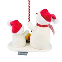 Roasting Marshmallows Snowmen 2025 Fabric Hallmark Ornament for only USD 17.99 | Hallmark