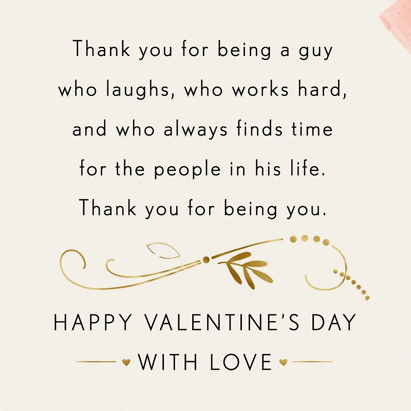 Thank You for Being You Valentine's Day Card for Husband for only USD 5.59 | Hallmark