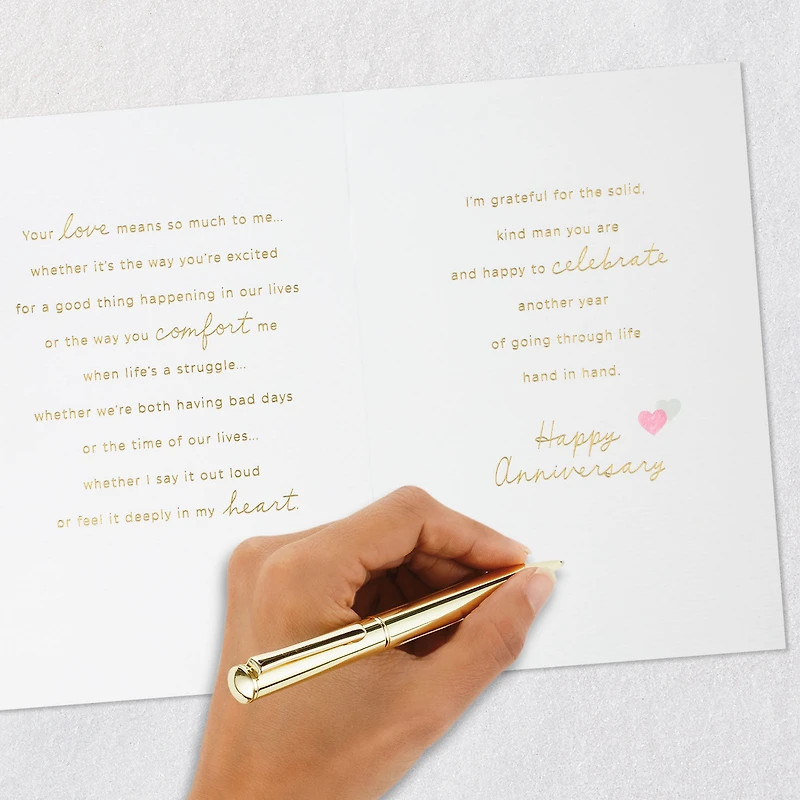 You're a Gift I Don't Take for Granted Anniversary Card for Husband for only USD 8.99 | Hallmark