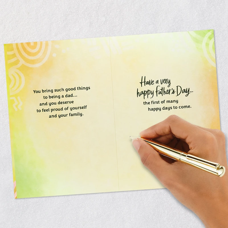 So Happy and Proud First Father's Day Card for only USD 4.99 | Hallmark
