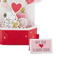 Peanuts® Snoopy and Woodstock Happy Heart Day Musical 3D Pop-Up Valentine's Day Card With Light for only USD 9.99 | Hallmark