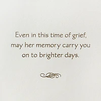 May Her Memory Carry You to Brighter Days Sympathy Card for Loss of Mother for only USD 7.99 | Hallmark