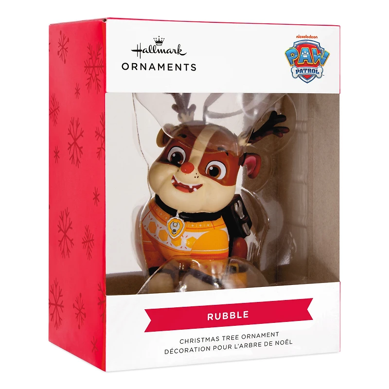 A Paw Patrol™ Christmas Holiday Rubble Hallmark Ornament for only USD 11.49 | Hallmark