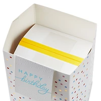 Build-a-Bouquet Happy Birthday Confetti Pop-Up Paper Vase With Mini Card for only USD 4.99 | Hallmark
