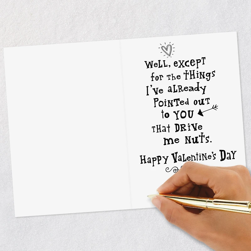 Love Everything About You Except... Funny Valentine's Day Card for only USD 3.49 | Hallmark