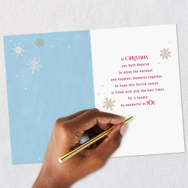 Warm and Happy Moments Christmas Card for Daughter and Son-in-Law for only USD 3.99 | Hallmark