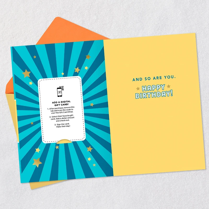 You're Kind of a Big Deal Gift Card Greeting Birthday Card for Kids for only USD 4.99 | Hallmark