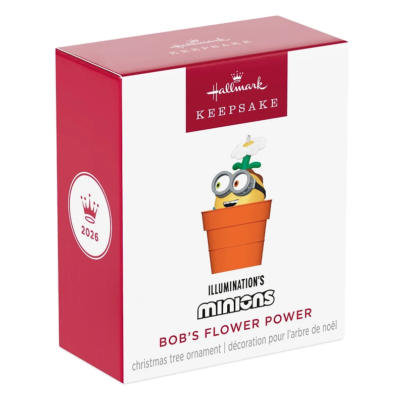Mini Minions Bob's Flower Power Ornament, 1.25" for only USD 12.99 | Hallmark