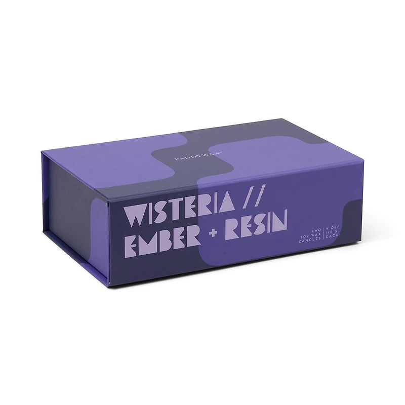 Paddywax Wisteria and Ember Resin Puzzle Piece Jar Candles, Set of 2 for only USD 32.99 | Hallmark