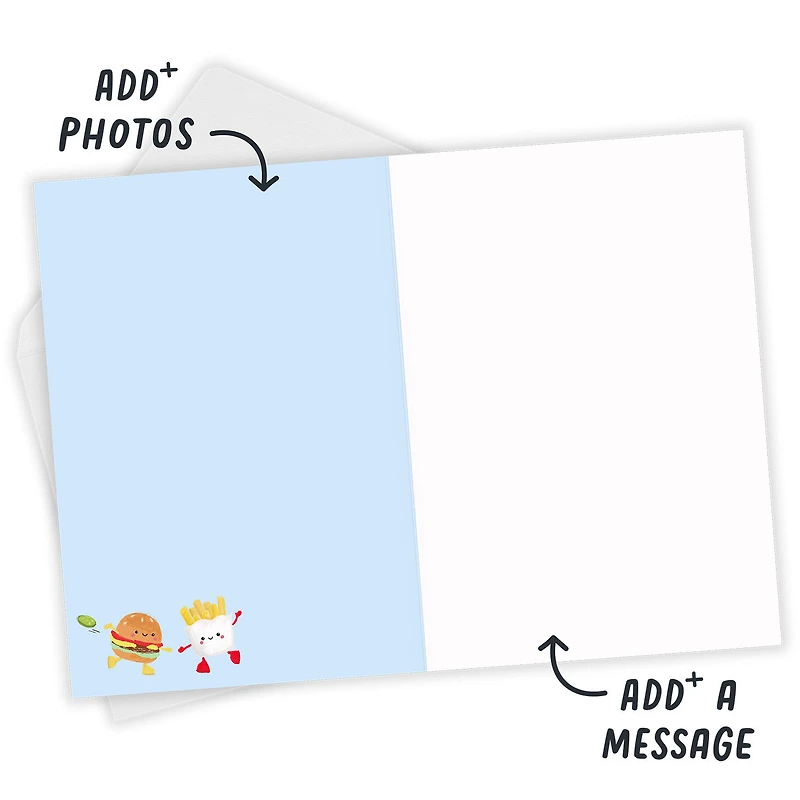 Saucy Burger and Fries Custom Card for only USD 4.99 | Hallmark