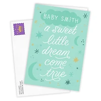 Personalized Sweet Little Dream New Baby Card for only USD 4.99 | Hallmark