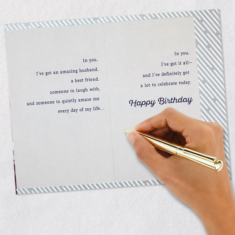 Because of You Birthday Card for Husband for only USD 5.59 | Hallmark