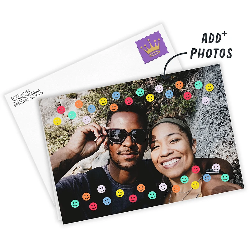 Personalized Smiley Face Photo Card for only USD 4.99 | Hallmark