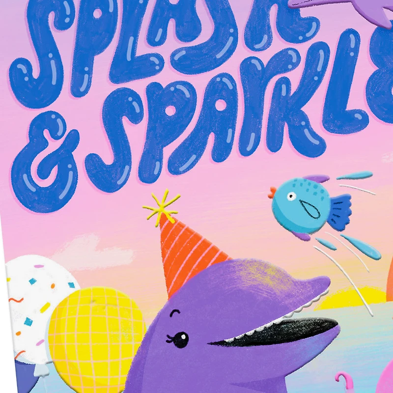 Splash and Sparkle Birthday Card for Girl for only USD 2.99 | Hallmark