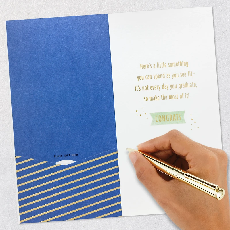 Make the Most of It Money Holder 2026 Graduation Card for only USD 4.99 | Hallmark