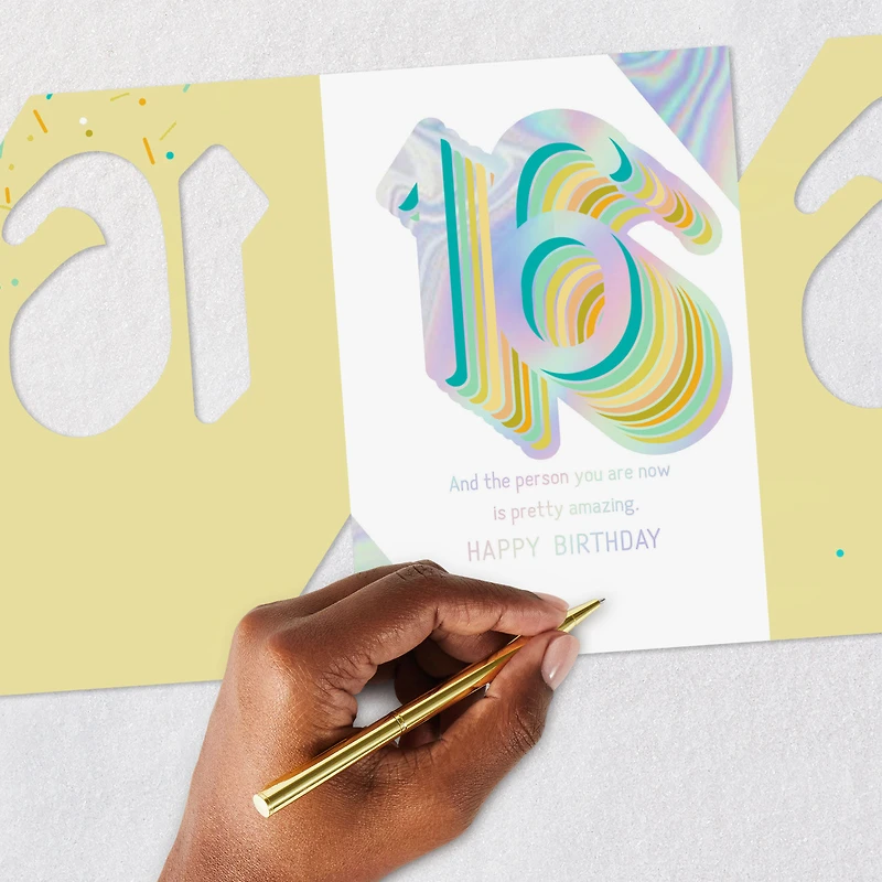 More Awesome With Every Year 16th Birthday Card for only USD 4.99 | Hallmark