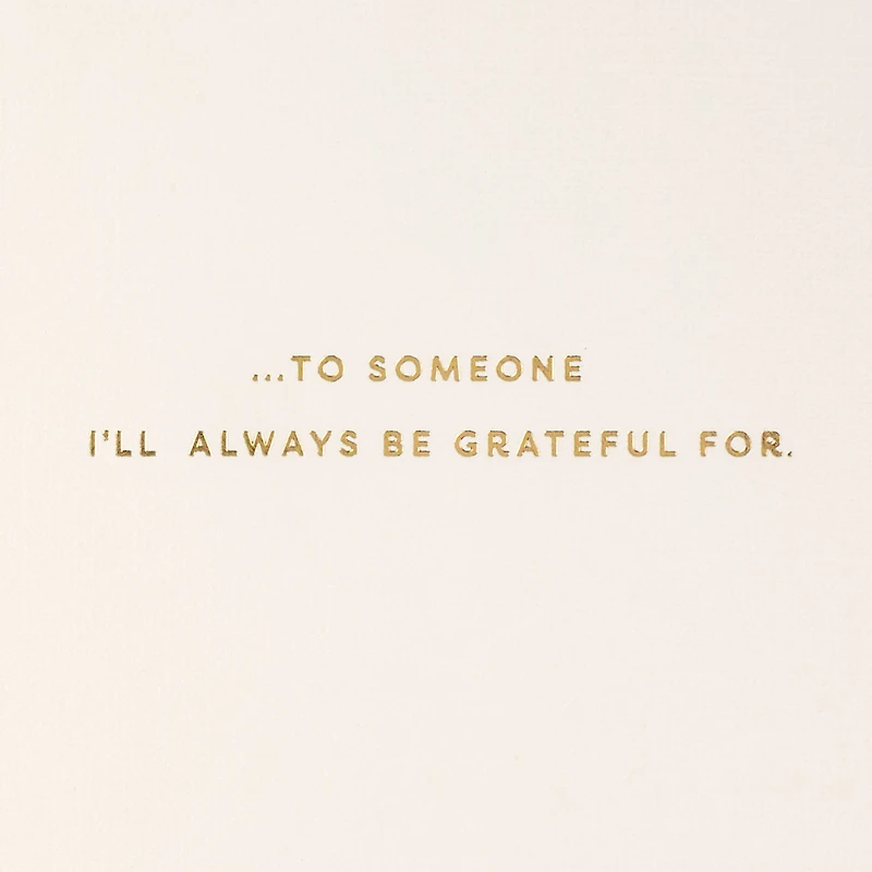 I'll Always Be Grateful for You Thanksgiving Card for only USD 7.99 | Hallmark