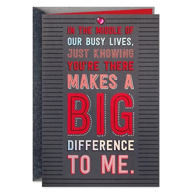Love Knowing You're There Valentine's Day Card for only USD 6.59 | Hallmark