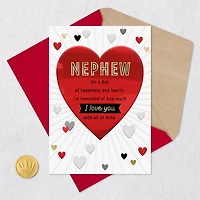 I Love You With All My Heart Valentine's Day Card for Nephew for only USD 2.99 | Hallmark