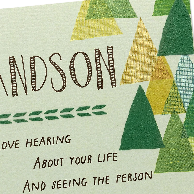 Love Hearing About Your Life Birthday Card for Grandson for only USD 5.59 | Hallmark
