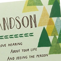 Love Hearing About Your Life Birthday Card for Grandson for only USD 5.59 | Hallmark
