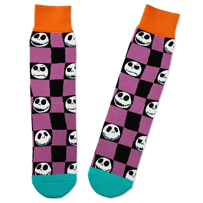 Disney Tim Burton's The Nightmare Before Christmas Jack Faces Crew Socks for only USD 18.99 | Hallmark