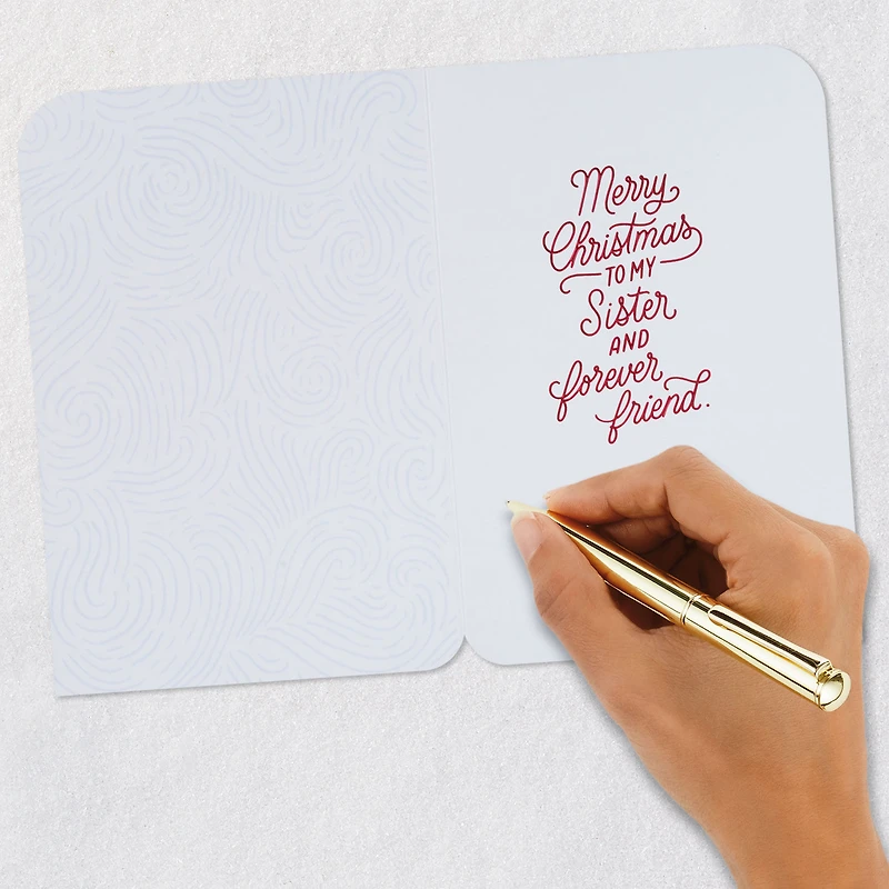 Time Flies, But Love Stays Christmas Card for Sister for only USD 4.59 | Hallmark