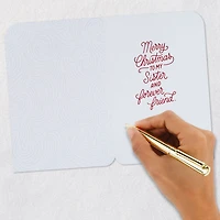 Time Flies, But Love Stays Christmas Card for Sister for only USD 4.59 | Hallmark