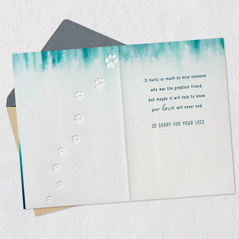 Your Love Will Never End Sympathy Card for Loss of Dog for only USD 4.99 | Hallmark
