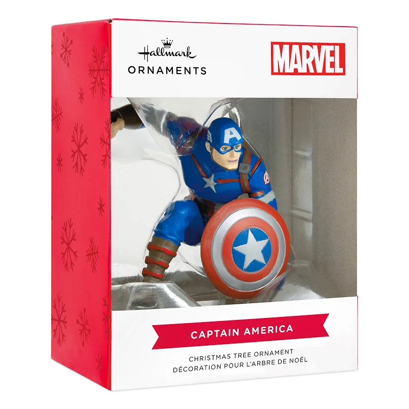 Marvel Avengers Captain America Hallmark Ornament for only USD 9.99 | Hallmark