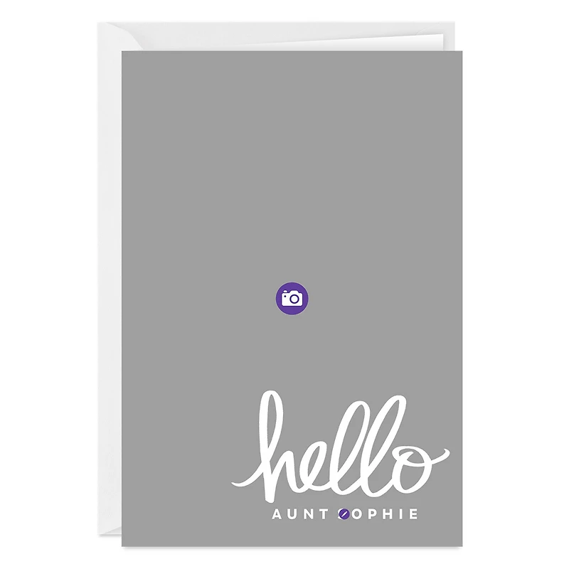 Personalized Hello Photo Card for only USD 4.99 | Hallmark