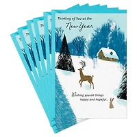 All Things Happy and Hopeful New Year Cards, Pack of 6 for only USD 4.99 | Hallmark