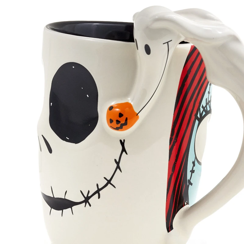 Disney Tim Burton's The Nightmare Before Christmas Jack and Sally Sculpted Mug, 15 oz. for only USD 24.99 | Hallmark