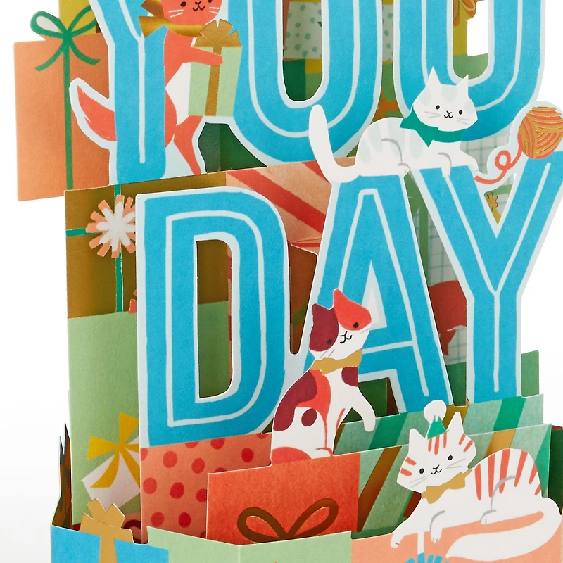 Happy You Day 3D Pop-Up Birthday Card for only USD 7.99 | Hallmark