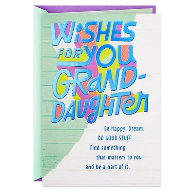 Never Forget How Loved You Are Birthday Card for Granddaughter for only USD 4.59 | Hallmark