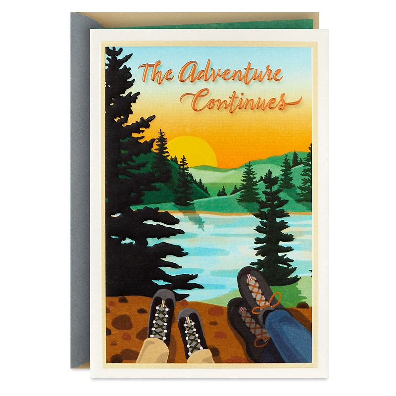 The Adventure Continues Anniversary Card for Spouse for only USD 6.59 | Hallmark