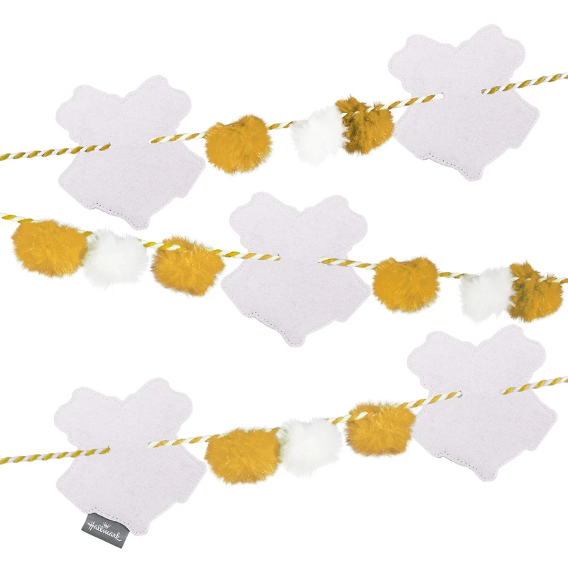Harry Potter™ Hogwarts™ Crest Fabric Hallmark Garland, 72" for only USD 14.99 | Hallmark