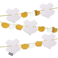 Harry Potter™ Hogwarts™ Crest Fabric Hallmark Garland, 72" for only USD 14.99 | Hallmark