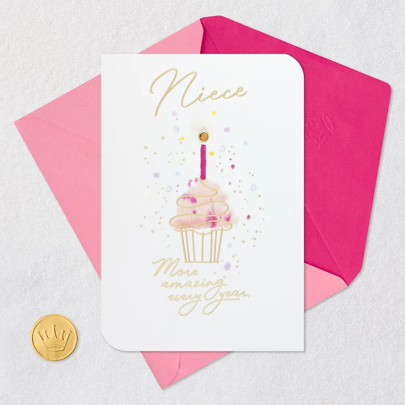 More Amazing Every Year Birthday Card for Niece for only USD 7.99 | Hallmark