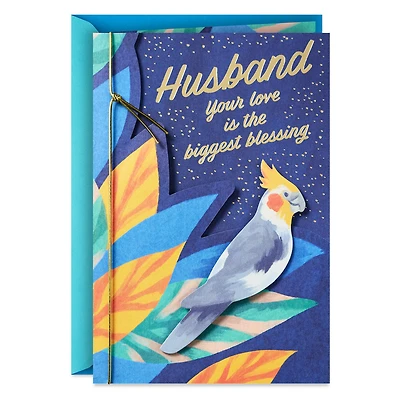 Your Love Is the Biggest Blessing Birthday Card for Husband for only USD 6.59 | Hallmark