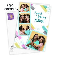 Got It From My Mama Photo Strip Custom Mother's Day Card for only USD 4.99 | Hallmark