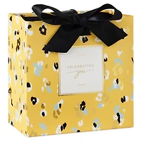 7.7" Animal Print on Butter Yellow Medium Gift Bag for only USD 7.79 | Hallmark