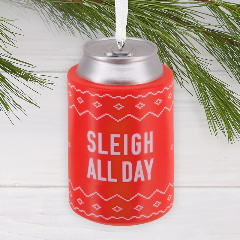 Sleigh All Day Can Sleeve Hallmark Ornament for only USD 14.99 | Hallmark